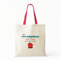 My Ara-Appaloosa is All That! Funny Horse Tote Bags