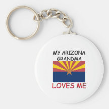 My Arizona Grandma Loves Me Keychains