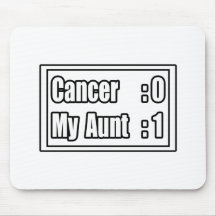 My Aunt Beat Cancer (Scoreboard) Mouse Mat