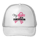 My Aunt is a Survivor - Breast Cancer Mesh Hats
