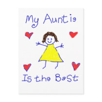 My Auntie is the Best Postcard