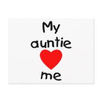 My Auntie Loves Me Postcards
