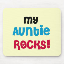 My Auntie Rocks Tshirts and Gifts Mousepads