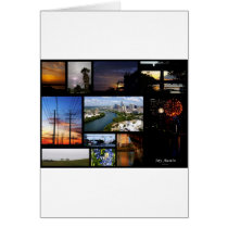 My Austin Collage by James R Granberry Greeting Card