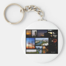My Austin Collage by James R Granberry Key Chain