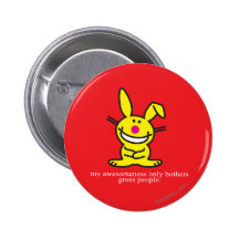 My Awesomeness Pinback Button
