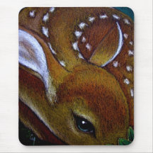 MY BABY FAWN Mousepad