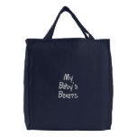 My Baby's Boxers. embroidered bags