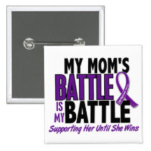 My Battle Too Mum Pancreatic Cancer Buttons