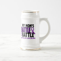My Battle Too Mum Pancreatic Cancer Coffee Mug