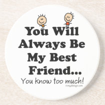 My Best Friend Coasters