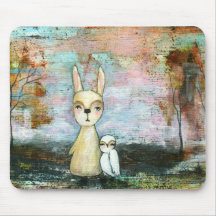 My Best Friend From Original Art Painting Mouse Mat