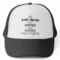MY BEST FRIEND HAT