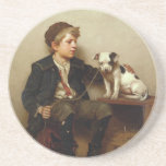 My Best Friend, Shoe Shine Boy & Puppy Dog Beverage Coasters