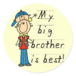 My Big Brother is Best Tshirts and Gifts Sticker