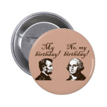 My Birthday Pinback Button
