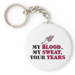 My Blood, My Sweat, Your Tears - Track keychains