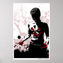 My Bloody Halloween Print