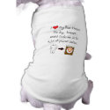 My Blue Heeler Loves Peanut Butter pet clothing