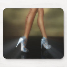 My Blue Sweet Shoes Mousepad