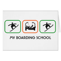 MY BOARDING SCHOOL GREETING CARDS