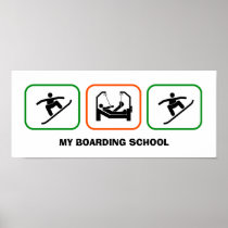 MY BOARDING SCHOOL POSTER