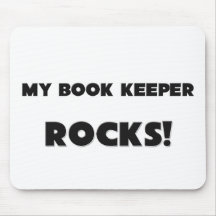 MY Book Keeper ROCKS! Mouse Pad