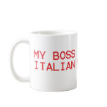 My Boss Is An Italian Plumber - Mario Video Game mugs