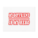 My Boyfriend Is My Hero postcards