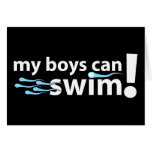 My Boys Can Swim! cards