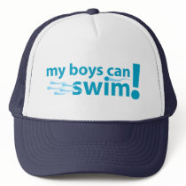 My Boys Can Swim! Hat