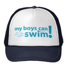 My Boys Can Swim! Hat