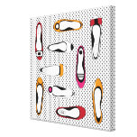 My Bright Shoes Wrapped Canvas canvas prints