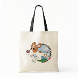 My Brittany Spaniel Loves Agility Tote Bag
