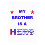 My Brother Is A Hero business cards