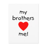 My Brothers Love Me postcards