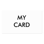 MY CARD business cards