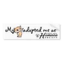My cat adopted me at bumper stickers