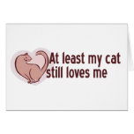 My Cat Loves Me Cards