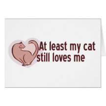 My Cat Loves Me Cards