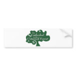 My Cathedral is the Untamed Forest bumper stickers
