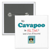 My Cavapoo is All That! Pin