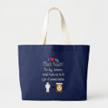 My Chart Polski Loves Peanut Butter Canvas Bag