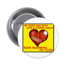 My Child Was Born With A Broken Heart Pin
