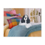 My Cocker Spaniel Lights up my Life Postcard