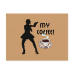 My Coffee postcards