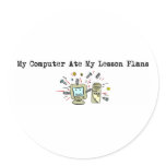 My Computer Ate My Lesson Plans Sticker