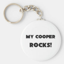 MY Cooper ROCKS! Keychain