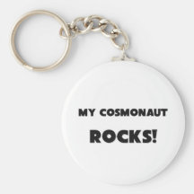 MY Cosmonaut ROCKS! Key Chain