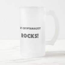 MY Cryptanalyst ROCKS! Mugs